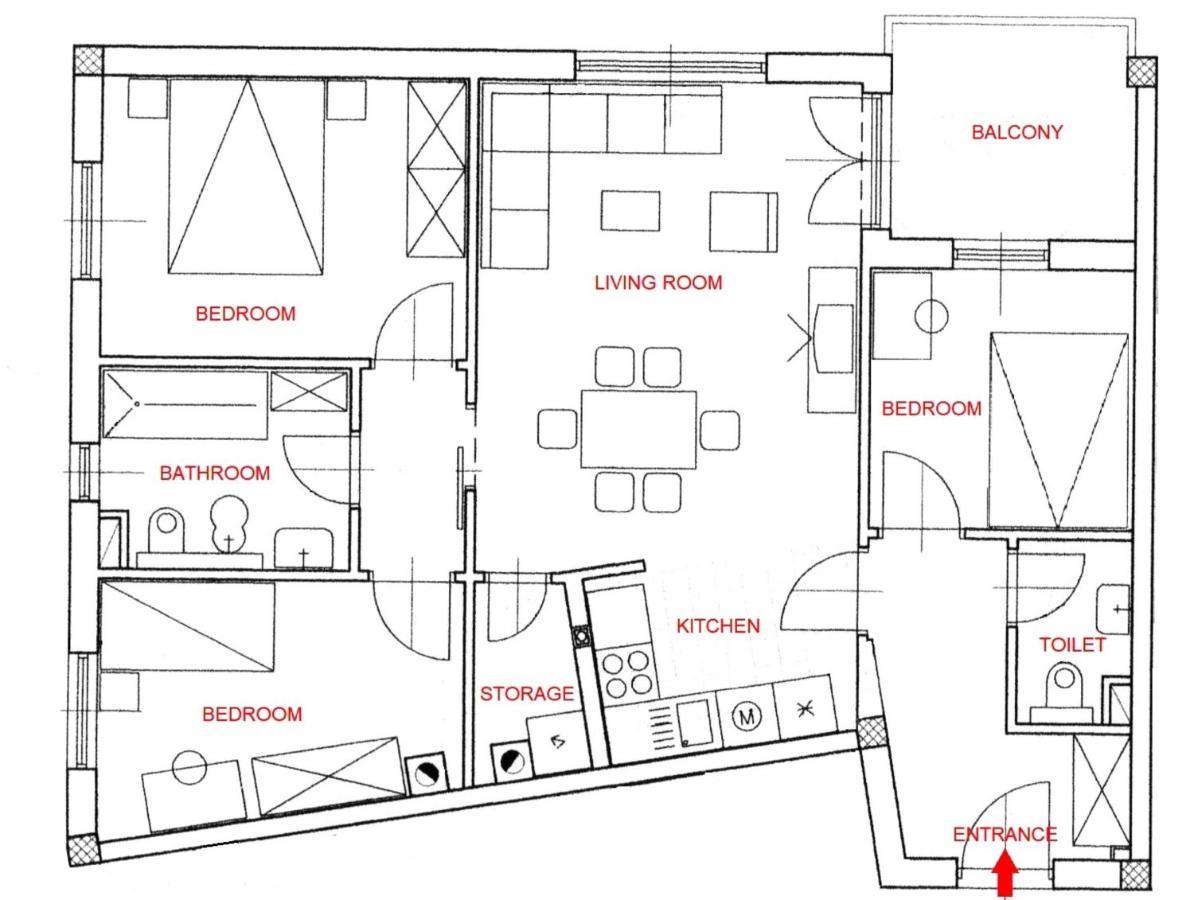Apartment Dea - Three Bedroom Apartment Pula Extérieur photo